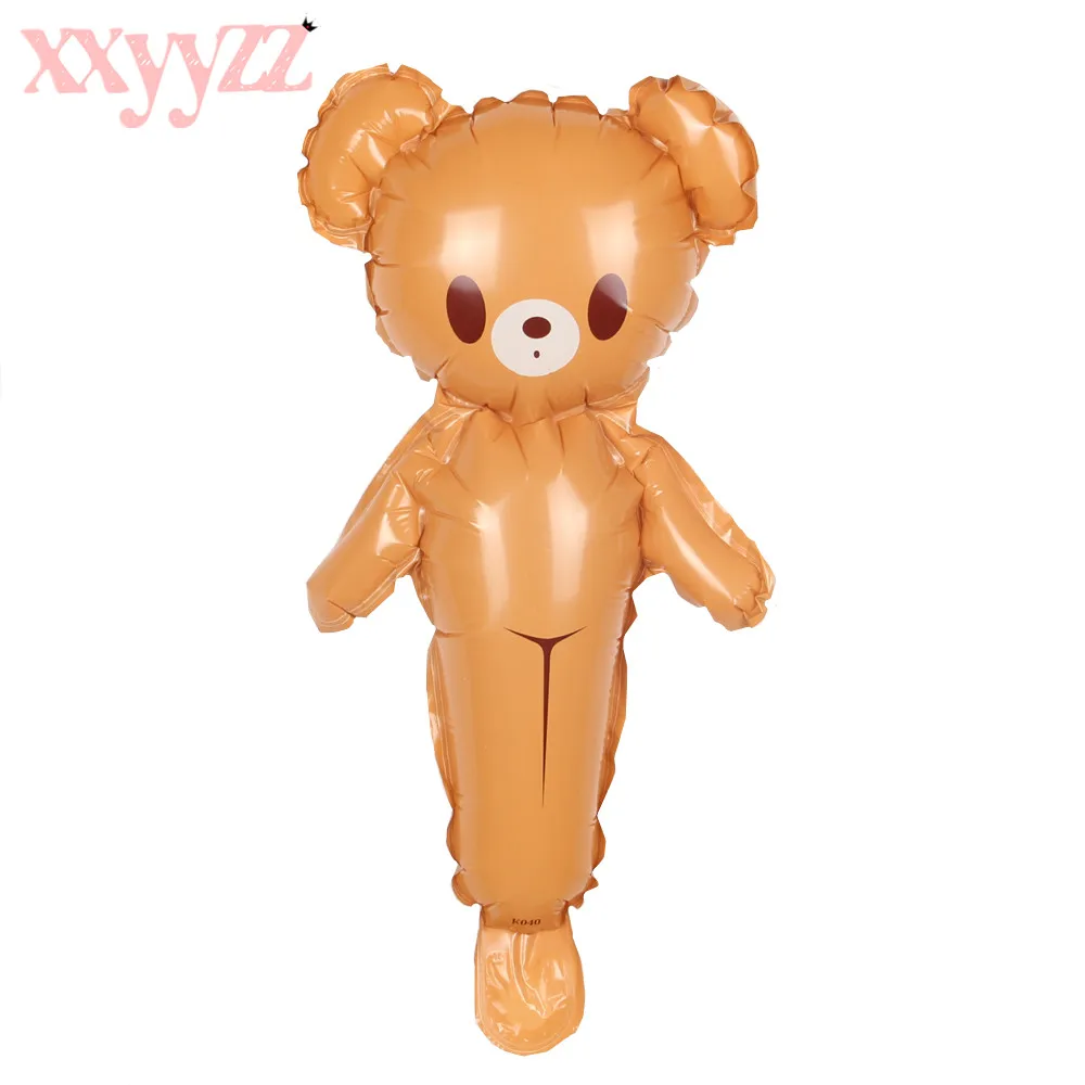 XXYYZZ Free Shipping New Mini Cartoon Animal Baby Cake Aluminum Balloons Birthday Party Balloons Wholesale Children's Toys