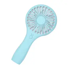 Мини Портативный USB Перезаряжаемый ручной электрический вентилятор охлаждения