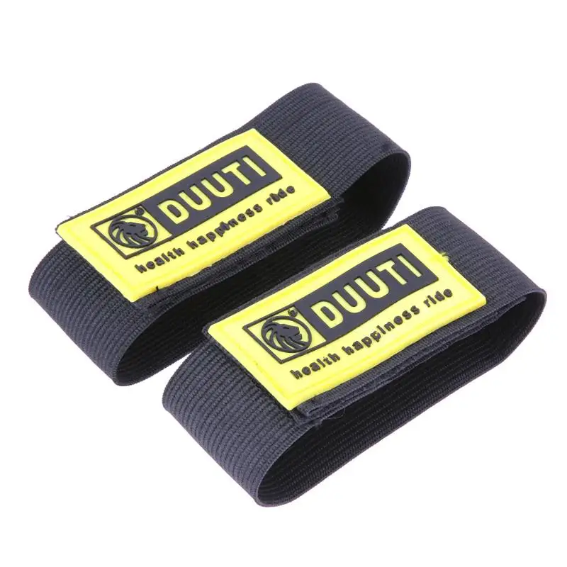 2 قطع الدراجة عاكسة الكاحل الساق الشريط الفرقة في الهواء الطلق الدراجات بنطلون بانت العصابات مقاطع حزام دراجة واقية والعتاد اكسسوارات