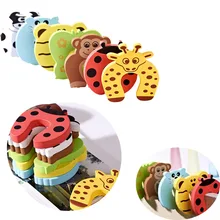  6pcs Guards Door Stopper Holder lock Finger Protector Safety Kids Baby Jammers Stop Edge Corner for Children 10cm x 10cm x 1cm. 