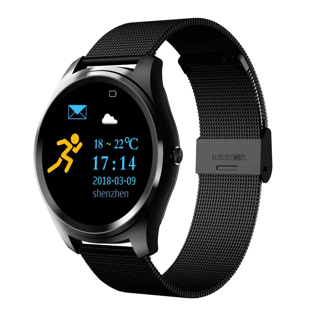 

Z4/X8 Steel Band Smart Watch Heart Rate Monitor Bluetooth Call Waterproof Fitness Pedometer Sports Business Wrist Watch