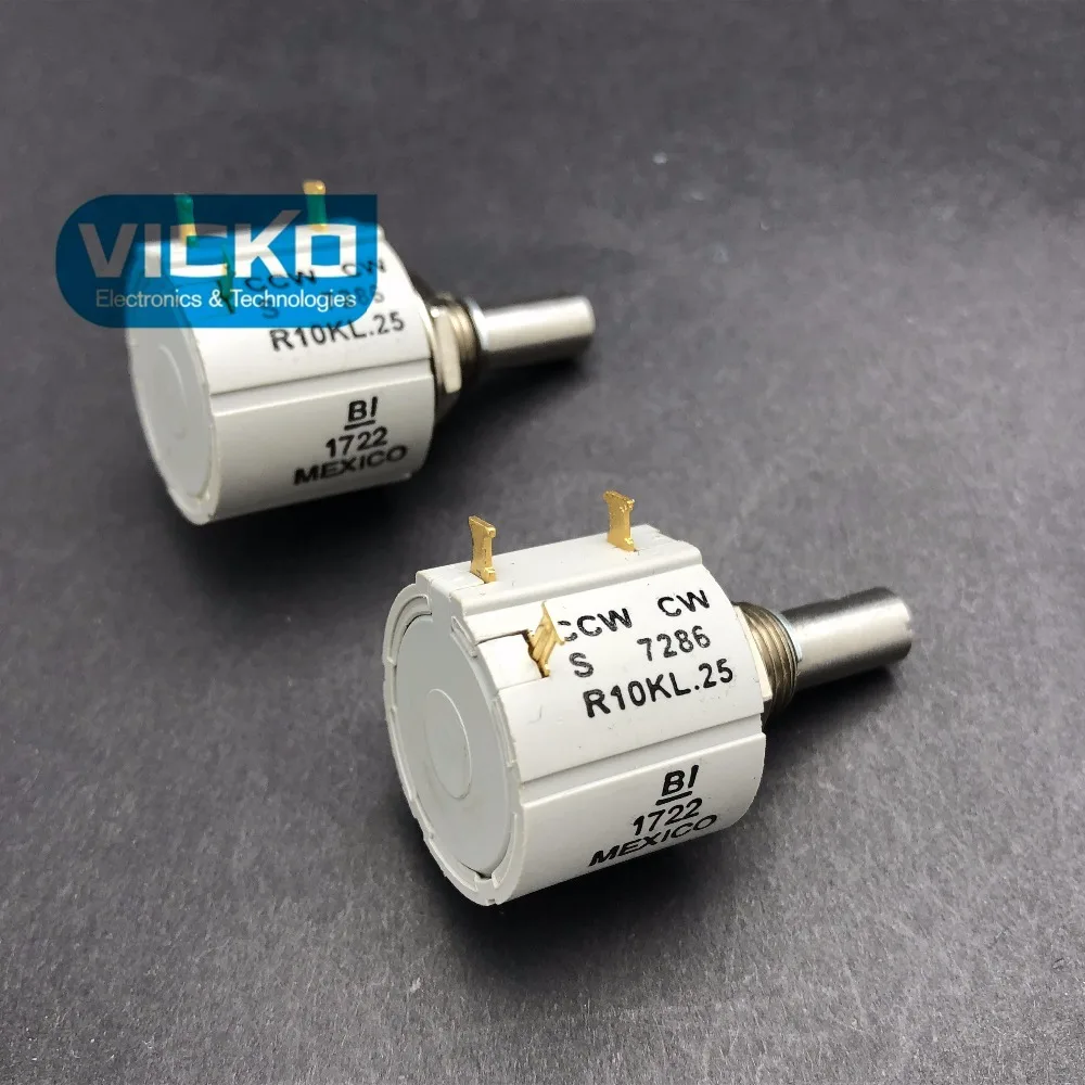 US $150.00 VK BI CCW CW S BI 7286 R1K R2K R5K R10K R10K R20K L25 High Precision Printer MultiRing Import Potentiometer Switch