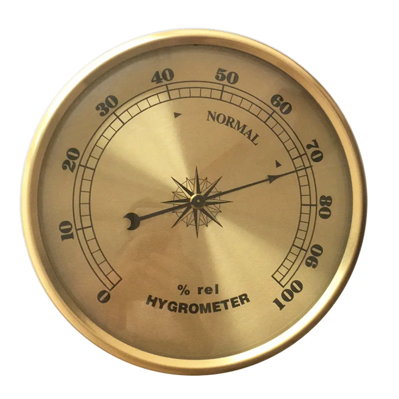 High precision household indoor 108mm Hygrometer cooper shell Humidity