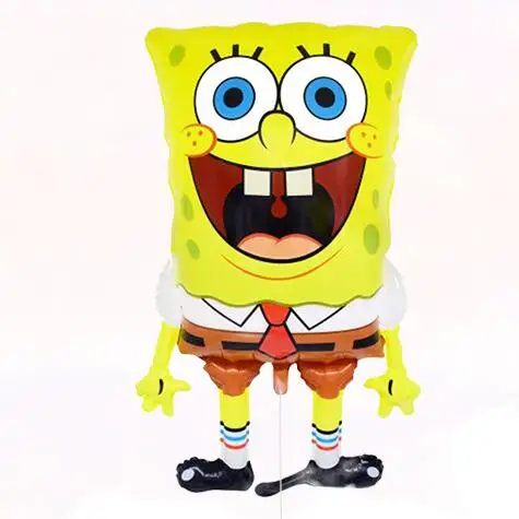 

Cartoon SpongeBob SquarePants Balloons Children's birthday party balloon decorations SpongeBob aluminum balloon toys wholesale