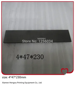 

10 pieces offset printing machine parts Carbon sheet 4*47*230mm Carbon vane