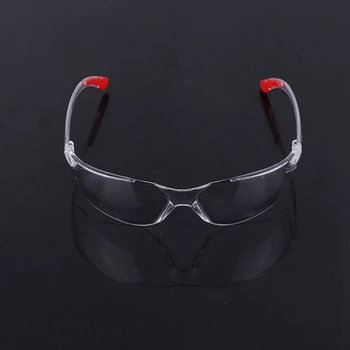 

1 Pc Safety Glasses Lab Eye Protection Clear Lens Workplace Protective Eyewear Safety Goggles Supplies Transparent Promotion