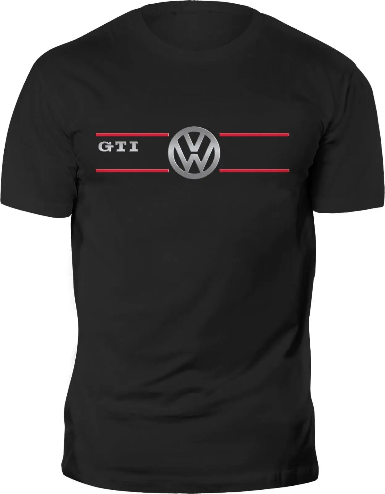 Golf GTI Classic Grill T shirt Custom Print T Shirt Harajuku Short ...