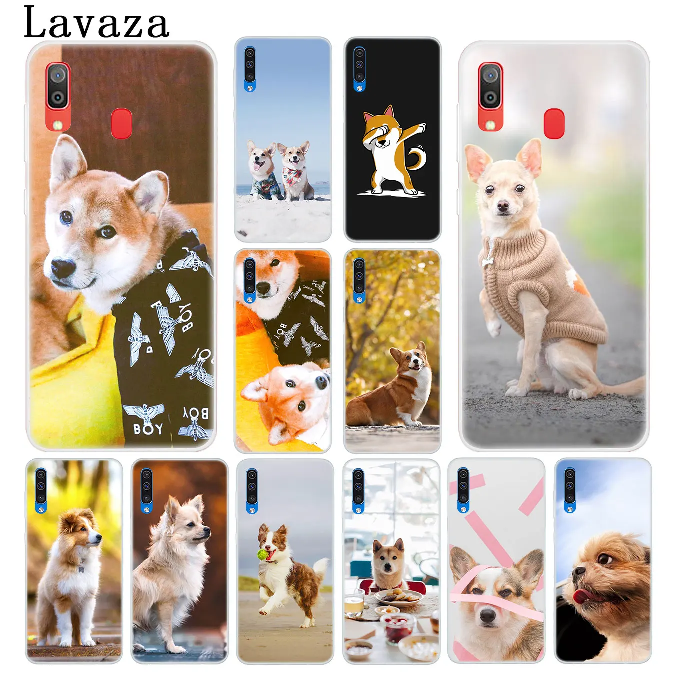 

Lavaza corgi lovely dog Hard Transparent Phone Case for Samsung Galaxy M40 M30 M20 M10 A10 A20 A30 A40 A50 A60 A70 Cover