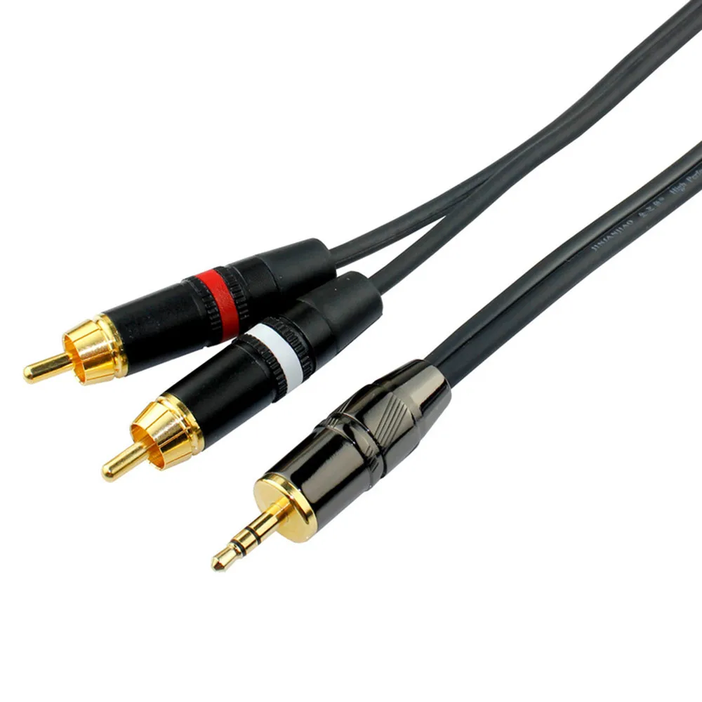 Buy OFC 3.5mm Jake Stereo Male Plug Connector Cable to