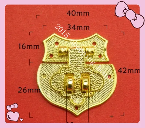 Красное дерево woodn коробка Пряжка замок фитинги деревянное сердце hasps|heart shape lock|lock