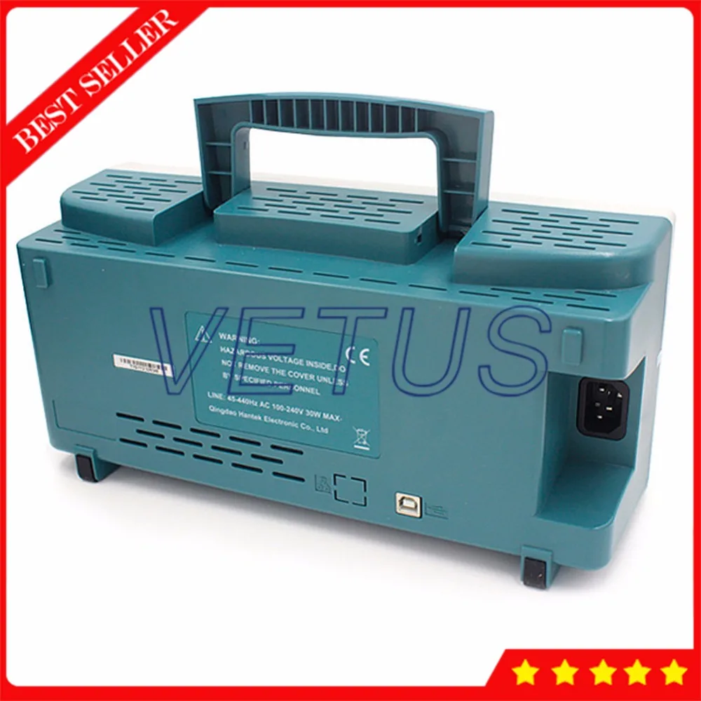 Цифровой осциллограф Hantek DSO5102B с USB 100 МГц 2 канала Benchtop Портативный Осциллограф