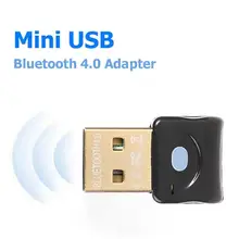 USB Bluetooth 4,0 адаптер беспроводной приемник Dongle передатчик для компьютера PC черный/белый