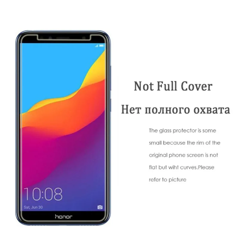 Защитное стекло закаленное для Huawei Honor 7A 7C 7X Pro Y6 Prime|Защитные стёкла и плёнки| |