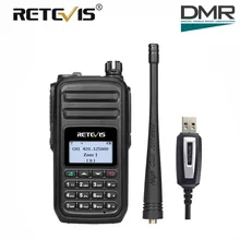 RETEVIS RT80 DMR Ham Radio Digital Walkie Talkie 5W UHF Mixed Receive VOX FM Radio PortableTwo-Way Radio Amador Hf Transceiver RETEVIS RT80 DMR Ham Radio Digital Walkie Talkie 5W UHF Mixed Receive VOX FM Radio PortableTwo-Way Radio Amador Hf Transceiver