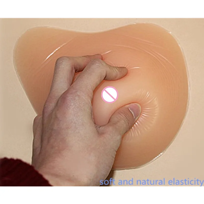 

Size10 105C/110B Cup Soft Flexible Realistic Silicone Breast Forms For Mastectomy Woman Fake Breast