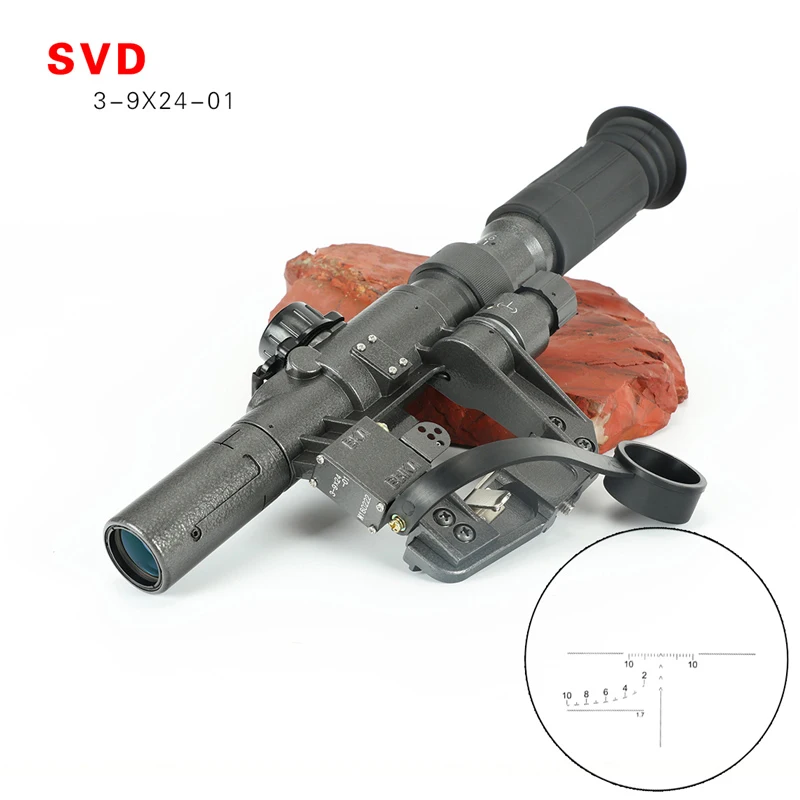 Тактический SVD 3-9X24W Охотничья винтовка прицелы 3-9x24w Оптика прицел для охоты