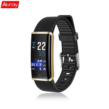 

Abrray Smart Sport Watch For Men Fitness Tracker Blood Pressure Monitor Women Pedometer Calorie Sleep Monitor Fashion Wristband
