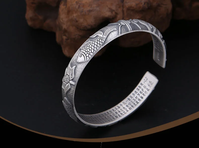 silver-heart-sutra-bangle002a