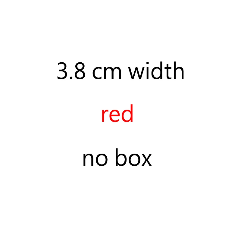 Пояса из натуральной кожи женские роскошные дизайнерские брендовые новые высококачественные классические латунные пряжки мужские и женские ремни с коробкой - Цвет: 3.8cm width red