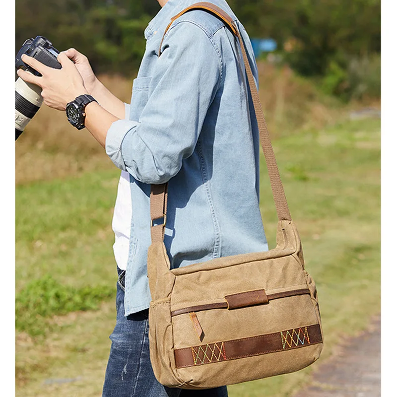 Digital Photo Sling Camera Bag Vintage 