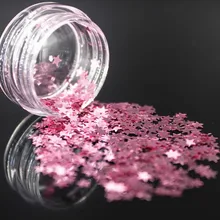 1 шт. модные розовые Звездные весы Акриловая жидкость художественный дизайн строитель Ложные бусины для ногтей художественный строитель маникюрный полимер тоже