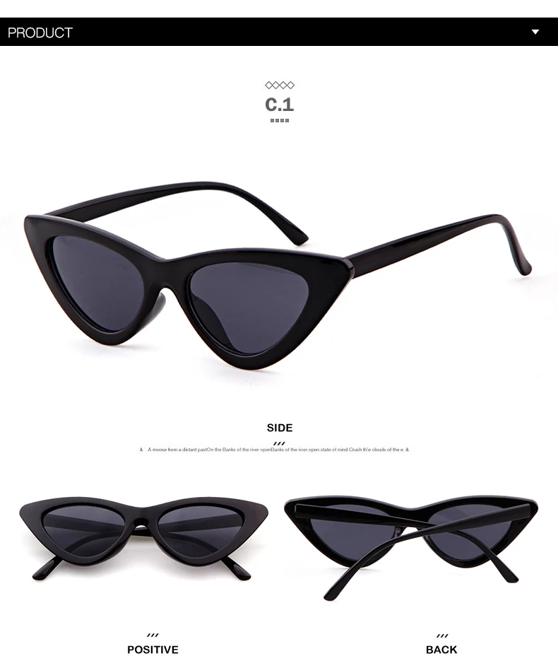 WHO милашка Винтажные Солнцезащитные очки кошачий глаз женские брендовые дизайнерские высококачественные ретро модные Зеркальные Солнцезащитные очки женские Оттенки UV400