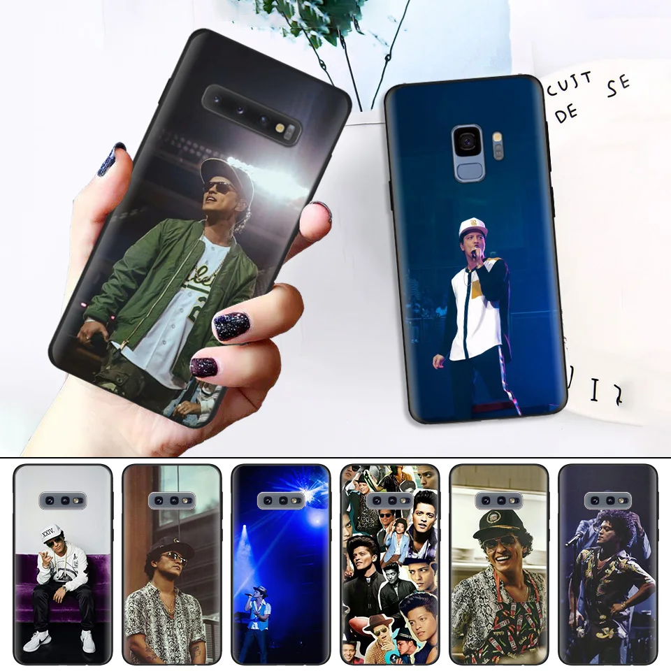 

Phone Pattern for Samsung Galaxy S8 S9 S10 S10e S10 Plus M20 S6 S6edge S7 S7edge Silicone TPU Soft Case Cover Shell Bruno Mars