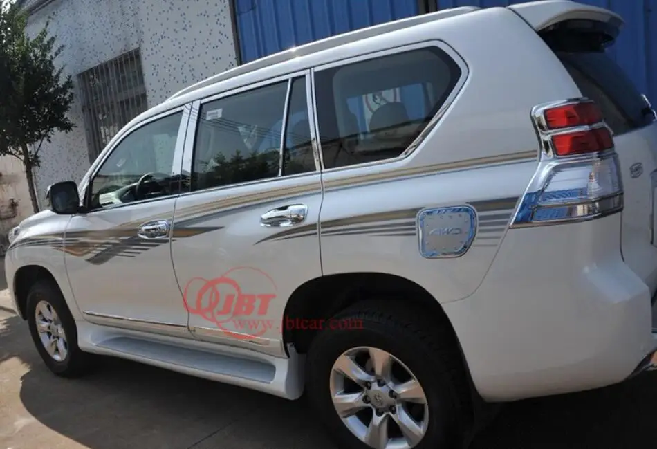  For Toyota LAND CRUISER Prado 150 2700 4000 2010-2020 Running Boards Auto Side Step Bar Pedals High