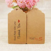 200 шт 8*4 см два дизайна DIY спасибо багажные бирки гребешок форма крафт-бумага Свадебная Примечание бирка на заказ лого цену дополнительные