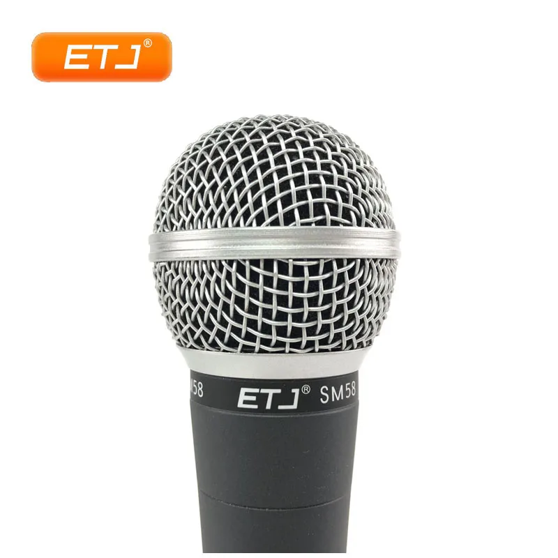 ETJ микрофон SM 58 караоке проводной динамическая женская модель SM58LC без