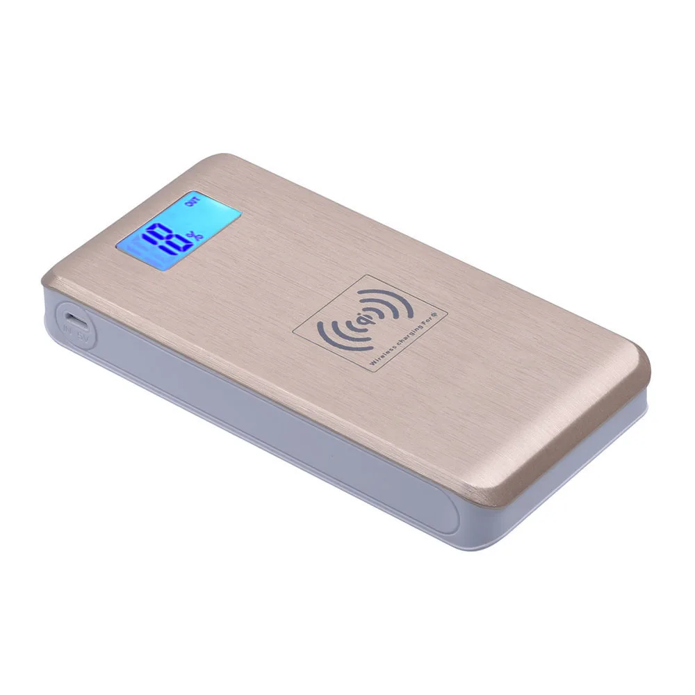 

12000mAh Qi Wireless Charger Power Bank for iPhone 8 10 X Samsung Note 8 Phone Samsung S8 Fast Charging Pad Docking Dock Station