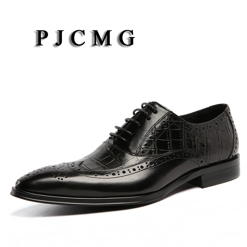 Cuero Hombres Lace Genuino Oxfords Boda Nueva Negocios Mens Negro red rojo Zapatos Formal Pjcmg Estrecha Black De Punta up qPROBS