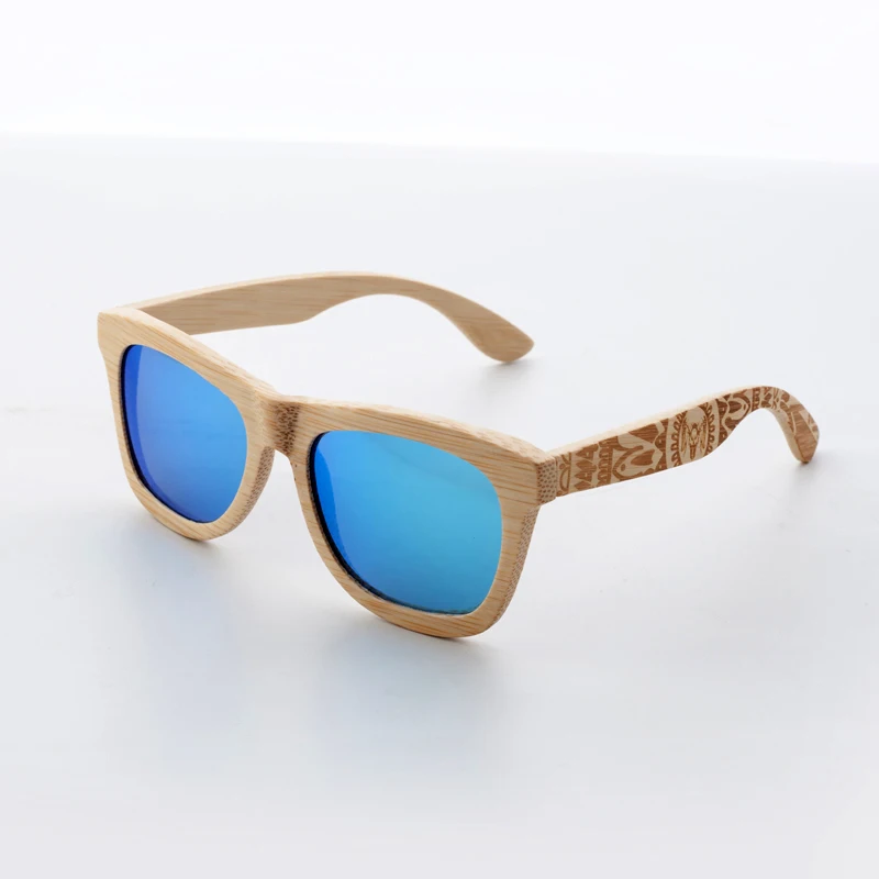 Goede CUUPA Retro Hout Vrouwen zonnebril mannen hoogwaardige Brand Design Gesneden bamboe frame Gepolariseerde zonnebril Beach brillen