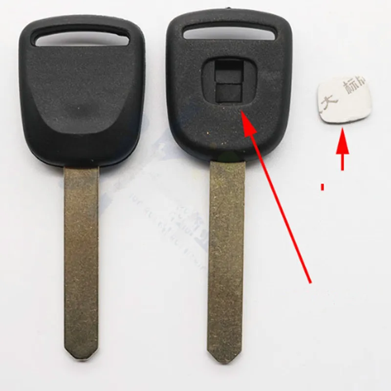 DAKATU пустой ключ транспондера оболочки для HONDA 2,4 CR-V XR-V Accord Fit City Jade Автомобильный ключ чехол - Количество кнопок: 3 Кнопки