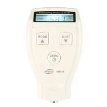 Цифровой Benetech GM210 0-1800um мини Краски фильм Утюг толщина основания оцинкованной измерения толщины