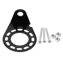 Металлический Монтажный кронштейн держатель для 7 Pin 13 Pin караван Буксировка прицепов разъем розетка защищенная прочным блеском