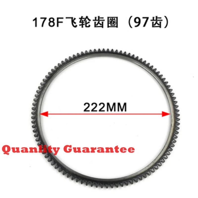 170F 173F 178F 186F 188F 192F flywheel gear ring FOR Single cylinder air-cooled diesel engine generator microtiller accessories