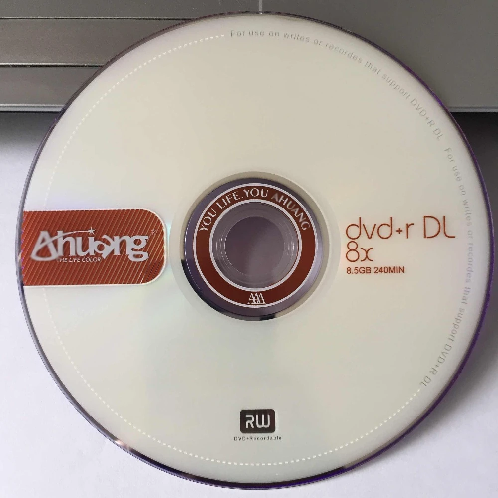 Wholesale 50 discs A+ Ohuang 8x 8.5 GB Blank Printed DVD+R DLdvd r dl