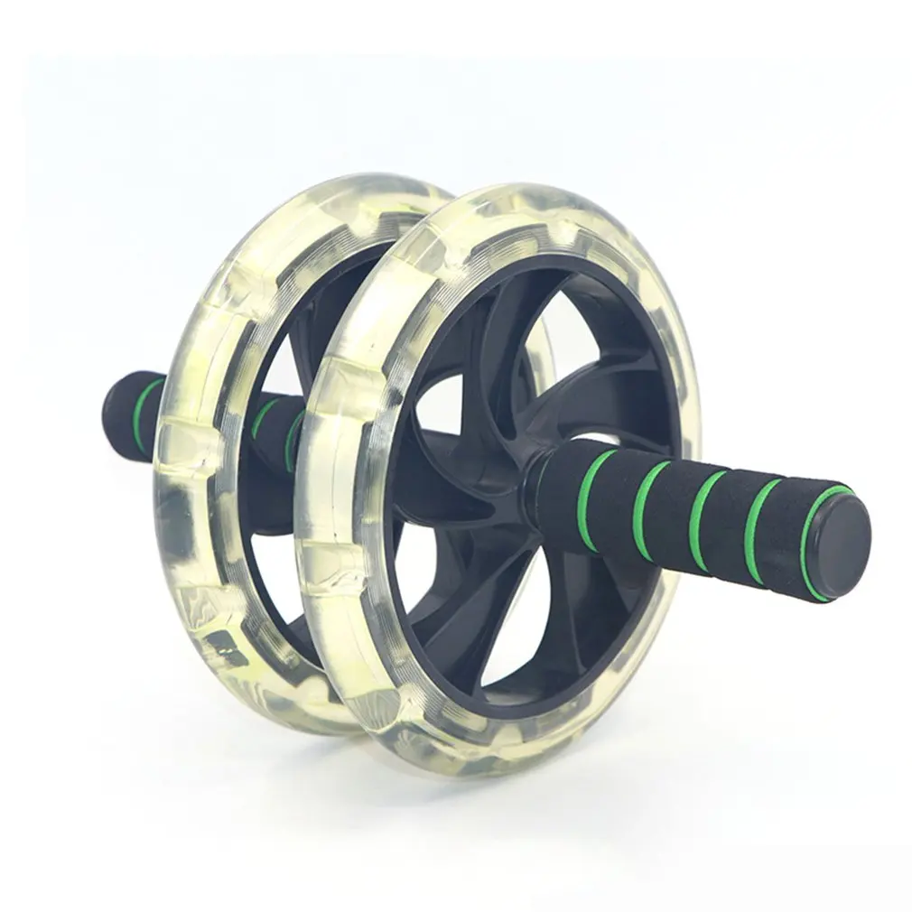

200mm Durable Keep Fit Wheels Abdominal Ab Roller Non-slip For Exercise Fitness Equipment with Thicked Pad