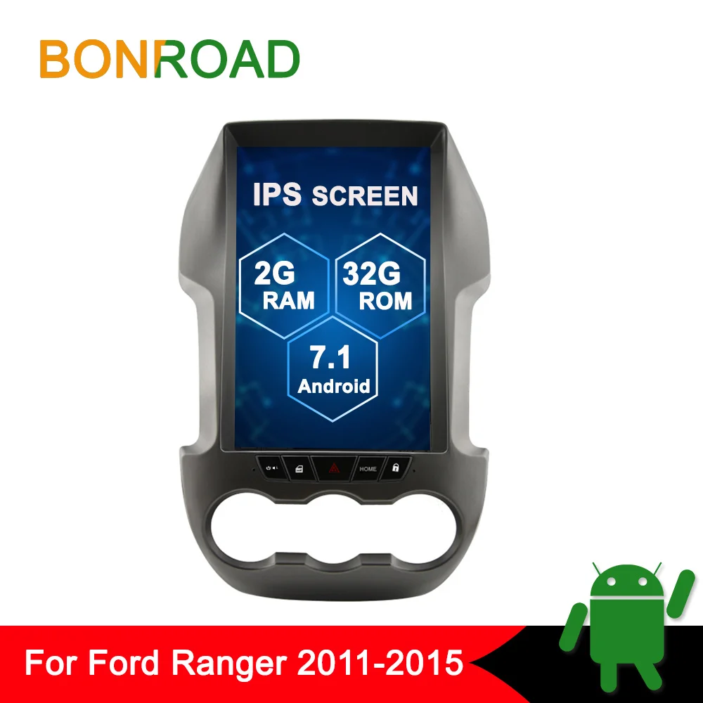 

Bonroad Android 7.1 ROM 32G Car Multimedia Player For Ford Ranger 2011-2015 GPS Navi Radio Stereo Audio Player FM RDS