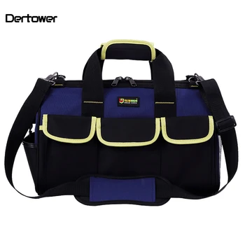 

Portable Electrician Special Tool Bag Multi-function Maintenance Installation Canvas Large Thickening Tool Bag Work Pocket