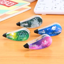 4 шт./лот, новинка, Galaxy, Корректирующая лента, Канцелярский корректор, Papeleria, студенческий подарок, школьные принадлежности