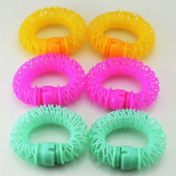 

Hair Styling Rollers 6/8pcs/pack Hairdress Magic Bendy Curler Spiral Curls Hair Volume Donut Ring DIY Styling Spiral Curl Tool