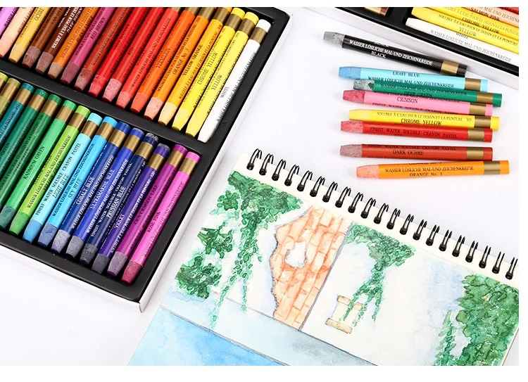 mungyo mac series cores solúveis em suprimentos para desenho de lápis em aquarela