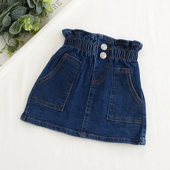 

2020 New Summer Item Girl Fashion Jeans Skirt Denim Skirt