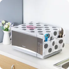 DusSimple Скандинавская Крышка для микроволновой печи для дома и кухни украшение для микроволновой печи масляная Пылезащитная крышка с Сумка для хранения на кухне гаджет