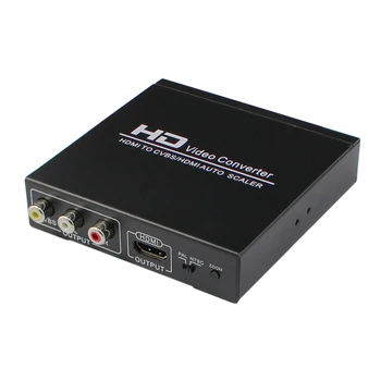 

HDMI Converter HDMI to HDMI+AV CVBS RCA 1080P