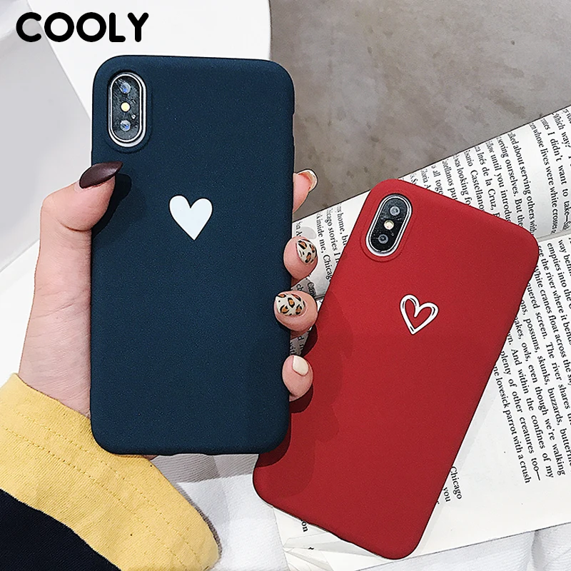 

COOLY Love Heart Case For Huawei P20 Lite P30 Pro Back Cover on Nova 3 i 3e 4 4e Mate 20 10 9 Shell Soft TPU Silicon Phone Coque