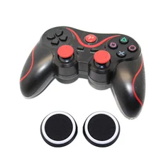 Двойной Шок Беспроводная Связь Bluetooth V4.0 Контроллер Sixaxis Геймпад Joypad + 4x Джойстик Стик Крышки Для Sony Ps3/Ps3 Slim