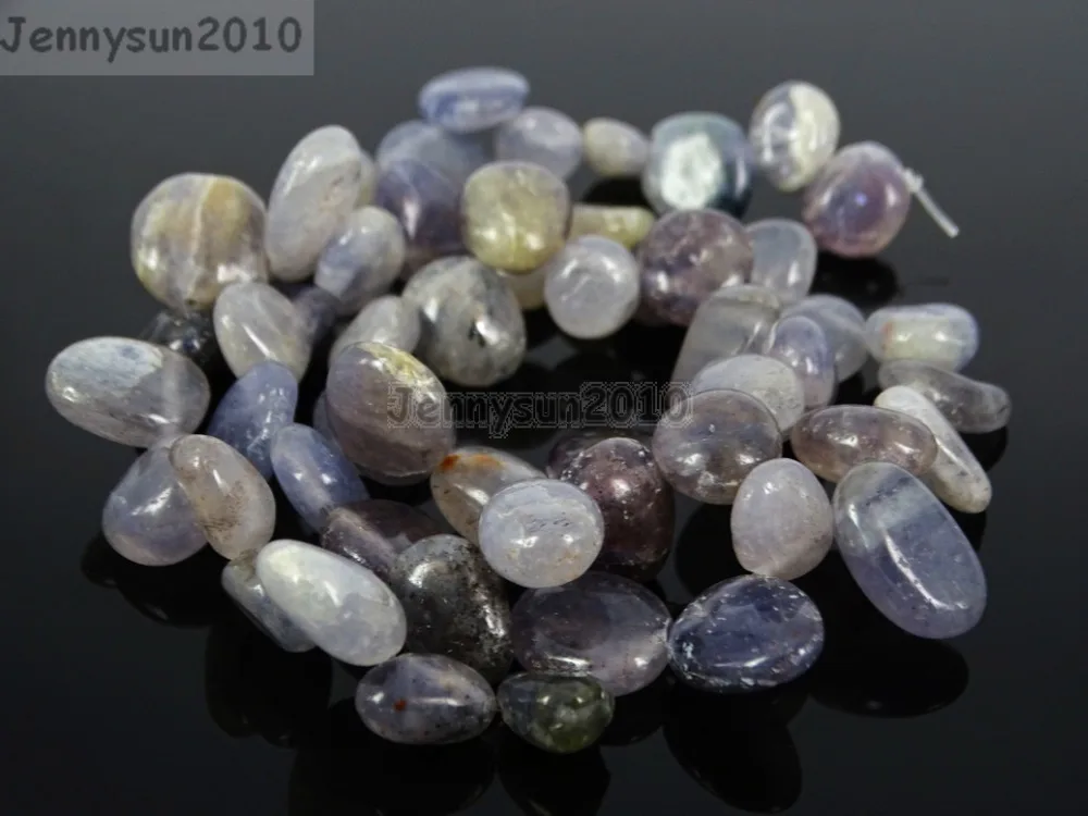 Natural Dog Tooth Amethyst Gems Stone Freeform Flat Teardrop Drop